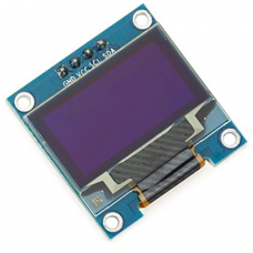 OLED ekranas 4PIN 0.96" 128x64 su I2C - mėlynas